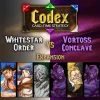 Sirlin Games Codex: Card-Time Strategy - Whitestar Order Vs. Vortoss Conclave Expansion Board Games