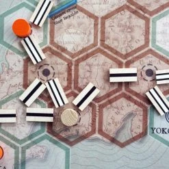 Hollandspiele Board Games Dual Gauge: Honshu & Wisconsin Maps 5 Hollandspiele Board Games Dual Gauge: Honshu & Wisconsin Maps