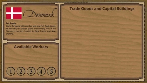 Eagle-Gryphon Games Glenn Drover's Empires: Age Of Discovery - Denmark Player Board And White Figures Board Games 1 Eagle-Gryphon Games Glenn Drover's Empires: Age Of Discovery - Denmark Player Board And White Figures Board Games