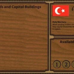 Eagle-Gryphon Games Board Games Glenn Drover's Empires: Age Of Discovery - Ottoman Player Board