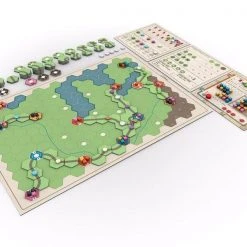 Eagle-Gryphon Games Age Of Steam Deluxe: Replacement Maps (Rust Belt, Germany, Southern US, & Western US)