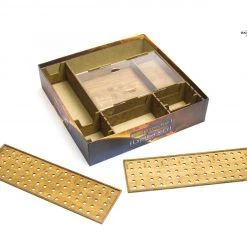 Gaming Trunk - Galactic Roll Organizer For Roll For The Galaxy (Walnut)