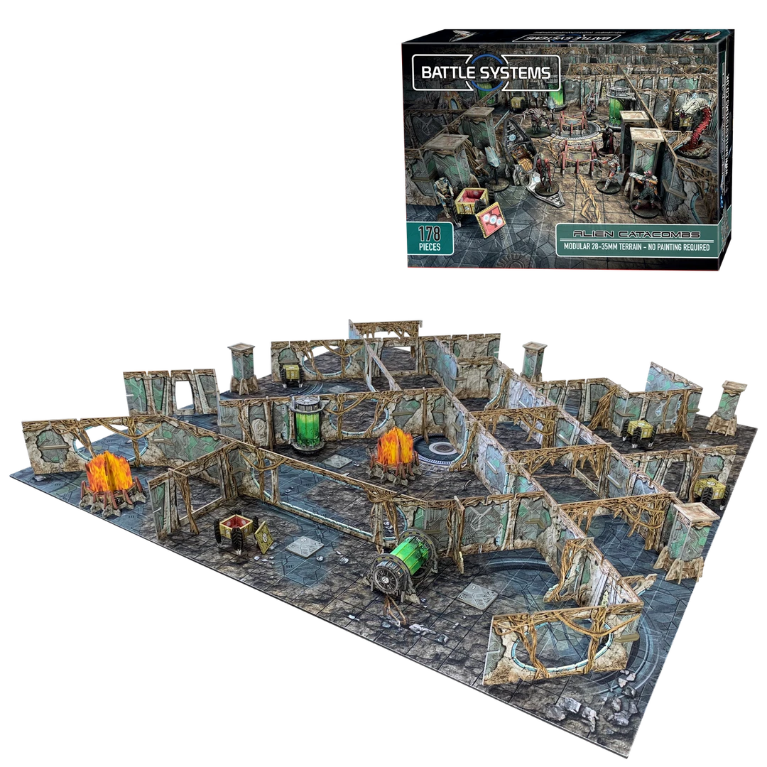 Battle Systems Ltd Battle Systems Scifi Terrain Alien Catacombs Core Set (Import) 1 Battle Systems Ltd Battle Systems Scifi Terrain Alien Catacombs Core Set (Import)