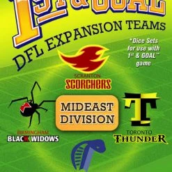 R&R Games Board Games 1st & Goal: Mideast Division
