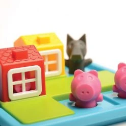 Smart Games: Three Little Piggies Deluxe Board Games 10 Smart Games: Three Little Piggies Deluxe Board Games