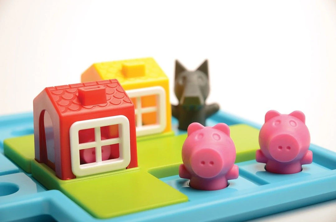 Smart Games: Three Little Piggies Deluxe Board Games 3 Smart Games: Three Little Piggies Deluxe Board Games