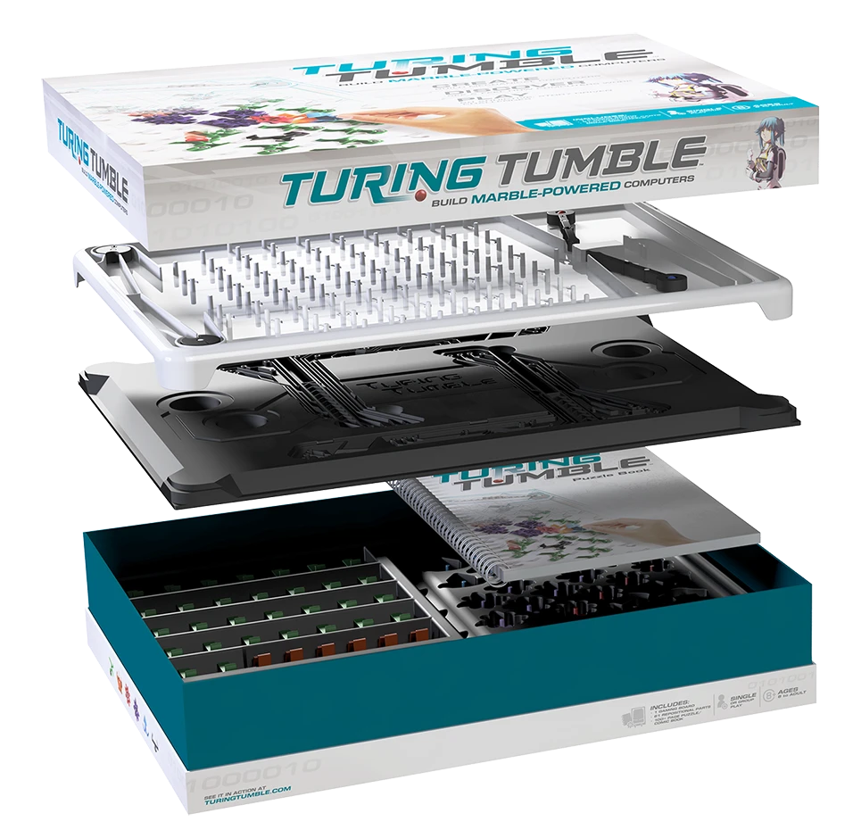 Turning Tumble Turing Tumble (Standard English Edition) Board Games 2 Turning Tumble Turing Tumble (Standard English Edition) Board Games
