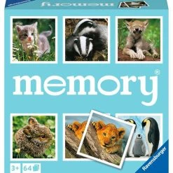Ravensburger Memory - Animal Babies Large Memory Game Best Selling Children Games