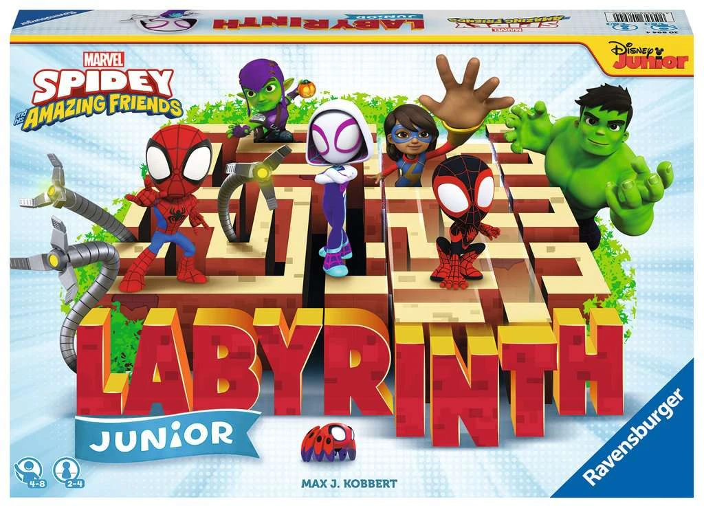 Ravensburger Best Selling Children Games Spidey And His Amazing Friends Labyrinth Junior Game 1 Ravensburger Best Selling Children Games Spidey And His Amazing Friends Labyrinth Junior Game