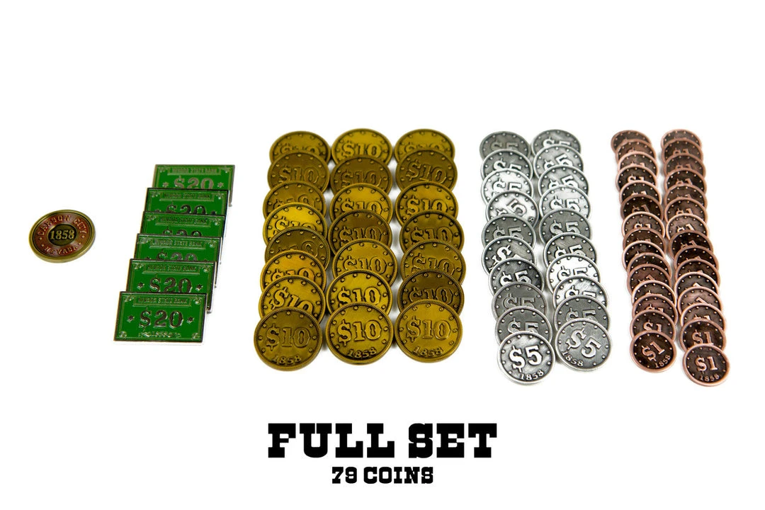 The Broken Token Broken Token - Carson City Metal Coins 1 The Broken Token Broken Token - Carson City Metal Coins