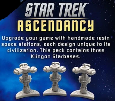Gale Force Nine Star Trek: Ascendancy - Klingon Starbases 1 Gale Force Nine Star Trek: Ascendancy - Klingon Starbases