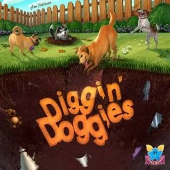 Flying Meeple Board Games Diggin' Doggies (aka Dig Dog Dig)