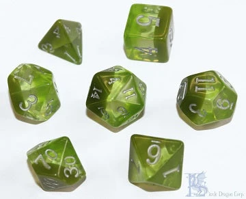 Little Dragon Corp Birthday Dice - August Peridot 1 Little Dragon Corp Birthday Dice - August Peridot