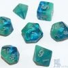 Little Dragon Corp Accessories Birthday Dice - December Turquoise