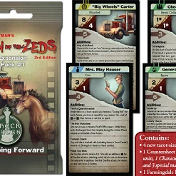 Victory Point Games Board Games Dawn Of The Zeds (Third Edition): Stepping Forward Expansion