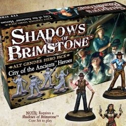 Flying Frog Productions Board Games Shadows Of Brimstone: City Of The Ancients - Alt Gender Hero Pack