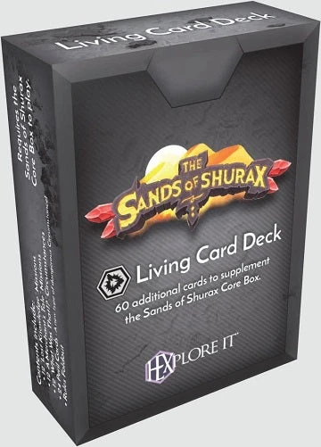 Mariucci J. Designs Board Games HEXplore It: The Sands Of Shurax - Living Card Deck 1 Mariucci J. Designs Board Games HEXplore It: The Sands Of Shurax - Living Card Deck