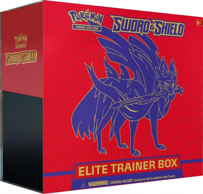 Pokemon Pokémon - Sword & Shield Elite Trainer Box (Zacian) 1 Pokemon Pokémon - Sword & Shield Elite Trainer Box (Zacian)