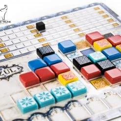 Gaming Trunk - Acrylic Overlays For The Azul Player Board 8 Gaming Trunk - Acrylic Overlays For The Azul Player Board