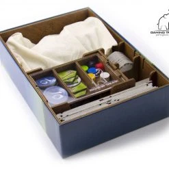 Gaming Trunk - Scottish Organizer For Isle Of Skye Board Game (Walnut)