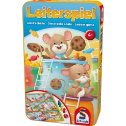 Schmidt Spiele Leiterspiel - Metalldose Board Games