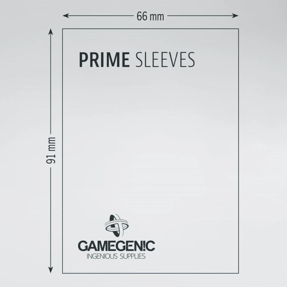 Gamegenic - Prime Sleeves - White (100ct) Jun 20-26, 2022 2 Gamegenic - Prime Sleeves - White (100ct) Jun 20-26, 2022