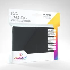 Jun 20-26, 2022 Gamegenic - Prime Sleeves - Black (100ct)