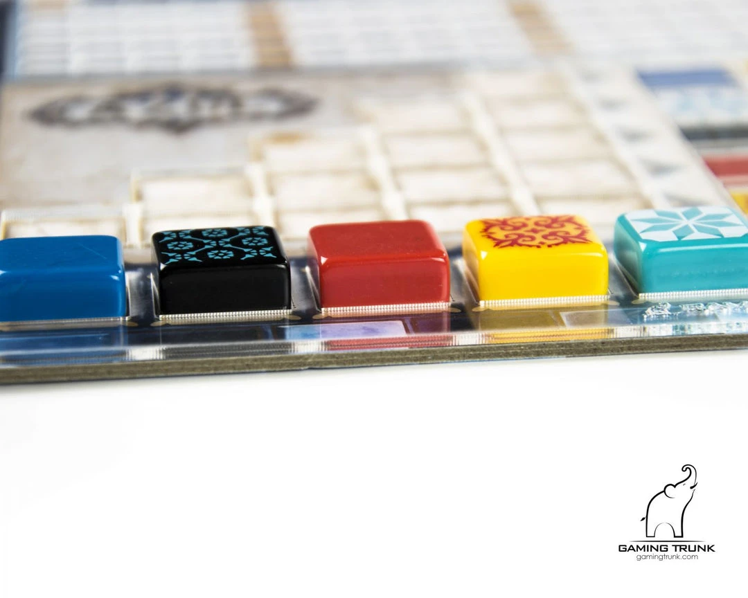 Gaming Trunk - Acrylic Overlays For The Azul Player Board 4 Gaming Trunk - Acrylic Overlays For The Azul Player Board