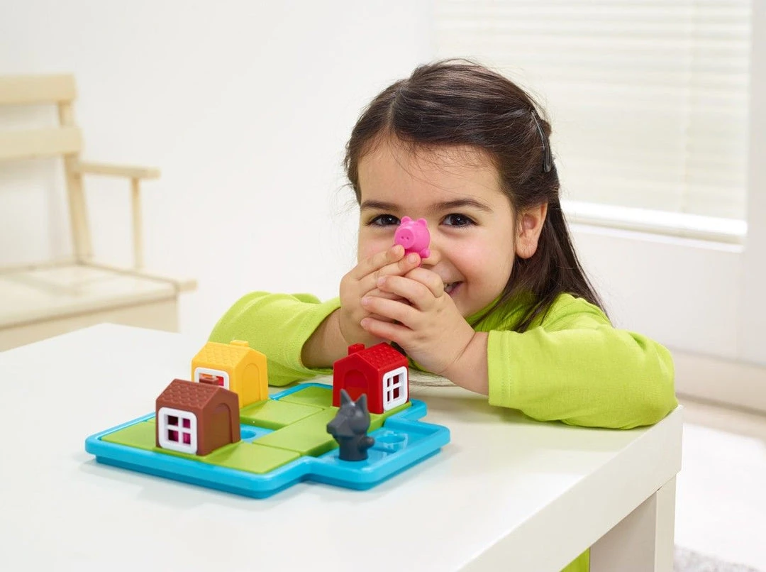 Smart Games: Three Little Piggies Deluxe Board Games 6 Smart Games: Three Little Piggies Deluxe Board Games