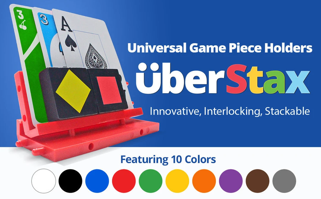 Jun 27-Jul 3, 2022 UberStax Universal Game Piece Holders (Black) 3 Jun 27-Jul 3, 2022 UberStax Universal Game Piece Holders (Black)