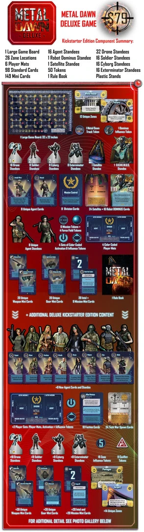 Everything Epic Games Metal Dawn (Kickstarter Deluxe Edition) Board Games 2 Everything Epic Games Metal Dawn (Kickstarter Deluxe Edition) Board Games