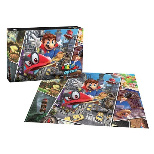 Puzzle - USAopoly - Super Mario "Odyssey Snapshots" (1000 Pieces) 2 Puzzle - USAopoly - Super Mario "Odyssey Snapshots" (1000 Pieces)
