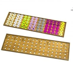 Gaming Trunk - Galactic Roll Organizer For Roll For The Galaxy (Walnut)