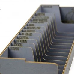 Gaming Trunk - Crossroads Organizer For Dead Of Winter: A Crossroads Game (Gray)