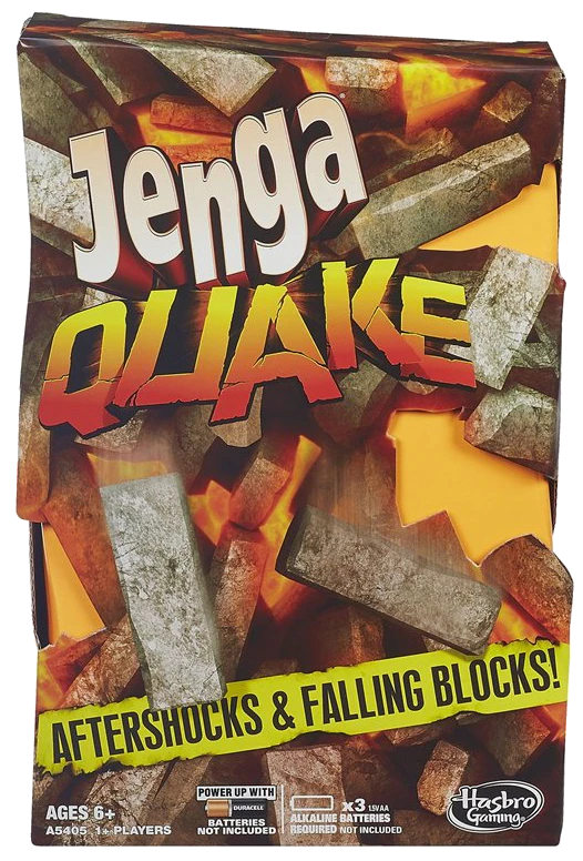 Hasbro Board Games Jenga Quake 1 Hasbro Board Games Jenga Quake
