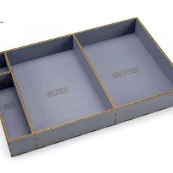 Gaming Trunk - Crossroads Organizer For Dead Of Winter: A Crossroads Game (Gray)