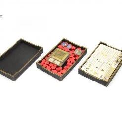 Gaming Trunk - Caledonia Organizer For Clans Of Caledonia™ Revision 2 (Natural Unstained)