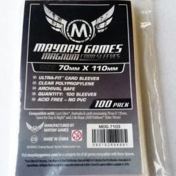 Mayday Games May 30-Jun 5, 2022 Mayday Sleeves - Magnum Ultra-Fit "Lost Cities" Card Sleeves (100 Pack Standard Protection)