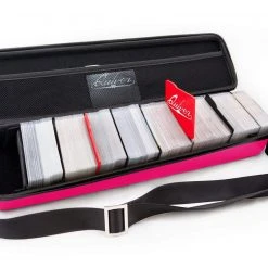 Board Game Bags Quiver Time - Portable Game Card Carrying Case (Pink)