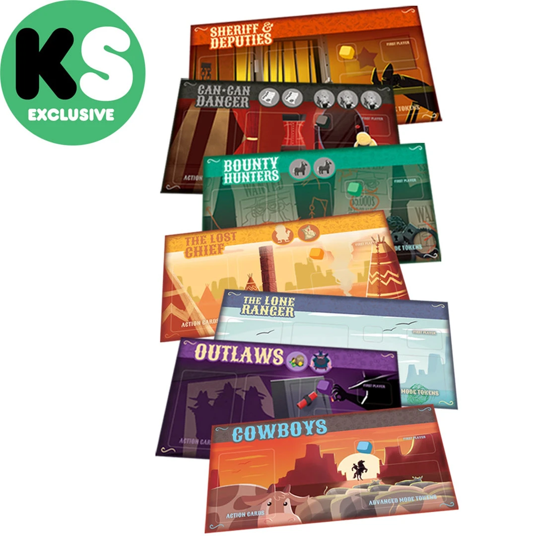 Second Gate Games Cactus Town (Kickstarter SHERIFF Deluxe Edition + 3 EXPANSIONS) Board Games 5 Second Gate Games Cactus Town (Kickstarter SHERIFF Deluxe Edition + 3 EXPANSIONS) Board Games