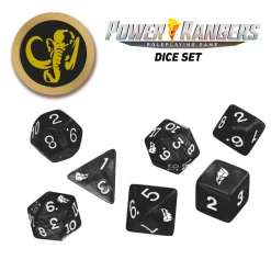 Renegade Game Studios Jun 20-26, 2022 Power Rangers: Roleplaying Game Dice Set - Black
