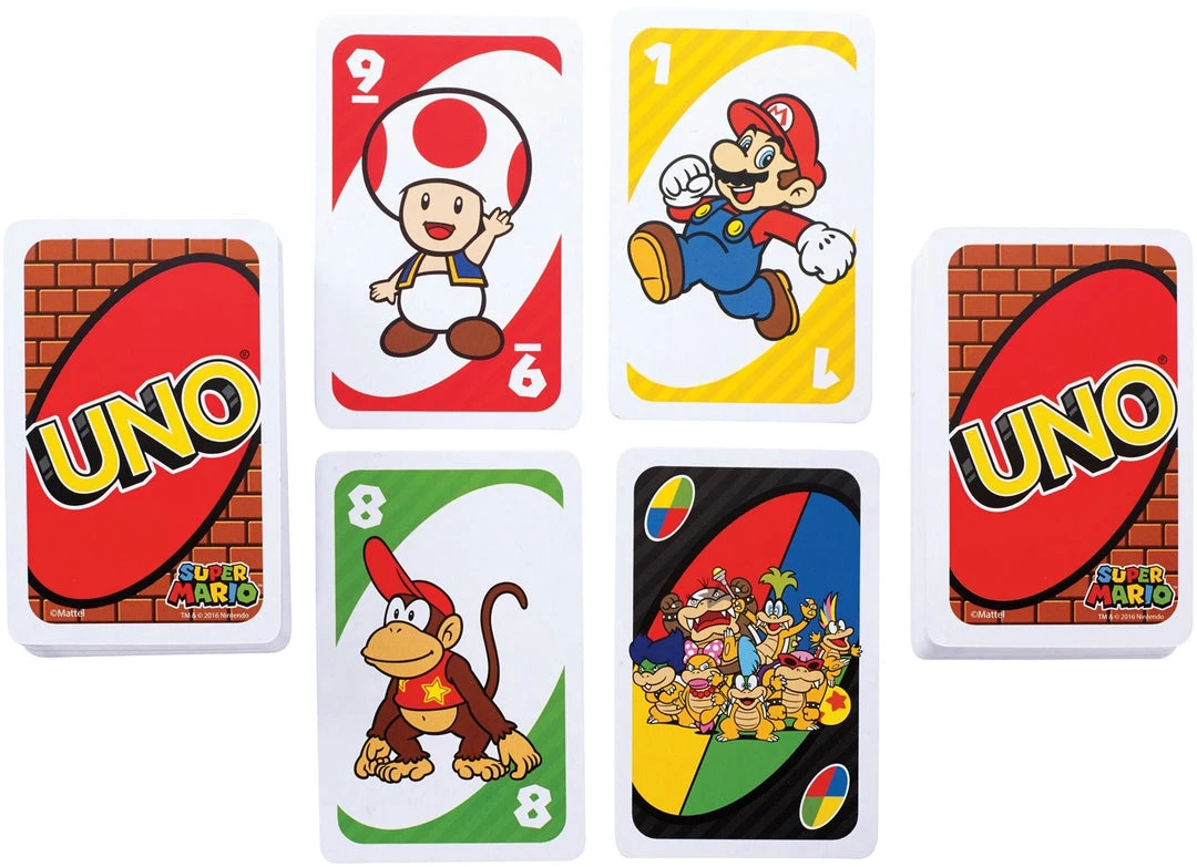 Mattel Board Games UNO: Super Mario 2 Mattel Board Games UNO: Super Mario