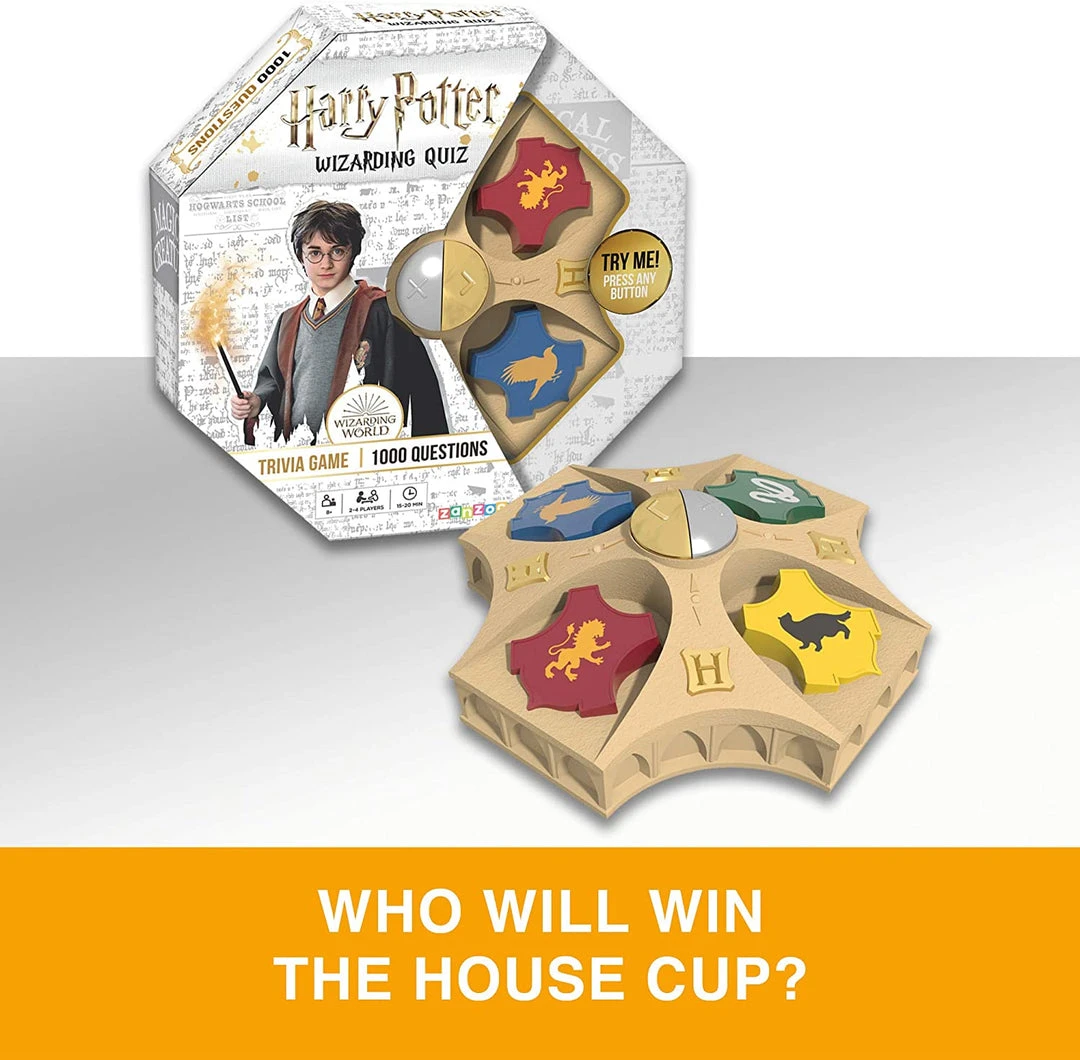 TOMY Games Board Games Harry Potter Wizarding Quiz 7 TOMY Games Board Games Harry Potter Wizarding Quiz