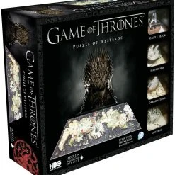 Puzzle - 4D Cityscape - Game Of Thrones: Puzzle Of Westeros (1400+ Pieces)