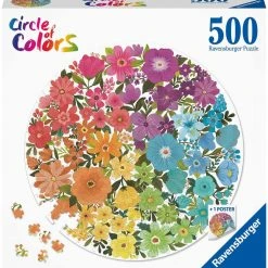 Puzzle - Ravensburger - Circle Of Colors - Flowers (500 Pieces) May 16-22, 2022