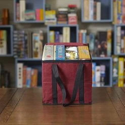 BoardGameTables.com Lightweight Board Game Bag - Red Board Game Bags