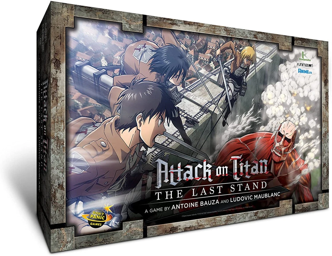 Japanime Games Board Games Attack On Titan: The Last Stand (Second Edition) *PRE-ORDER* 1 Japanime Games Board Games Attack On Titan: The Last Stand (Second Edition) *PRE-ORDER*