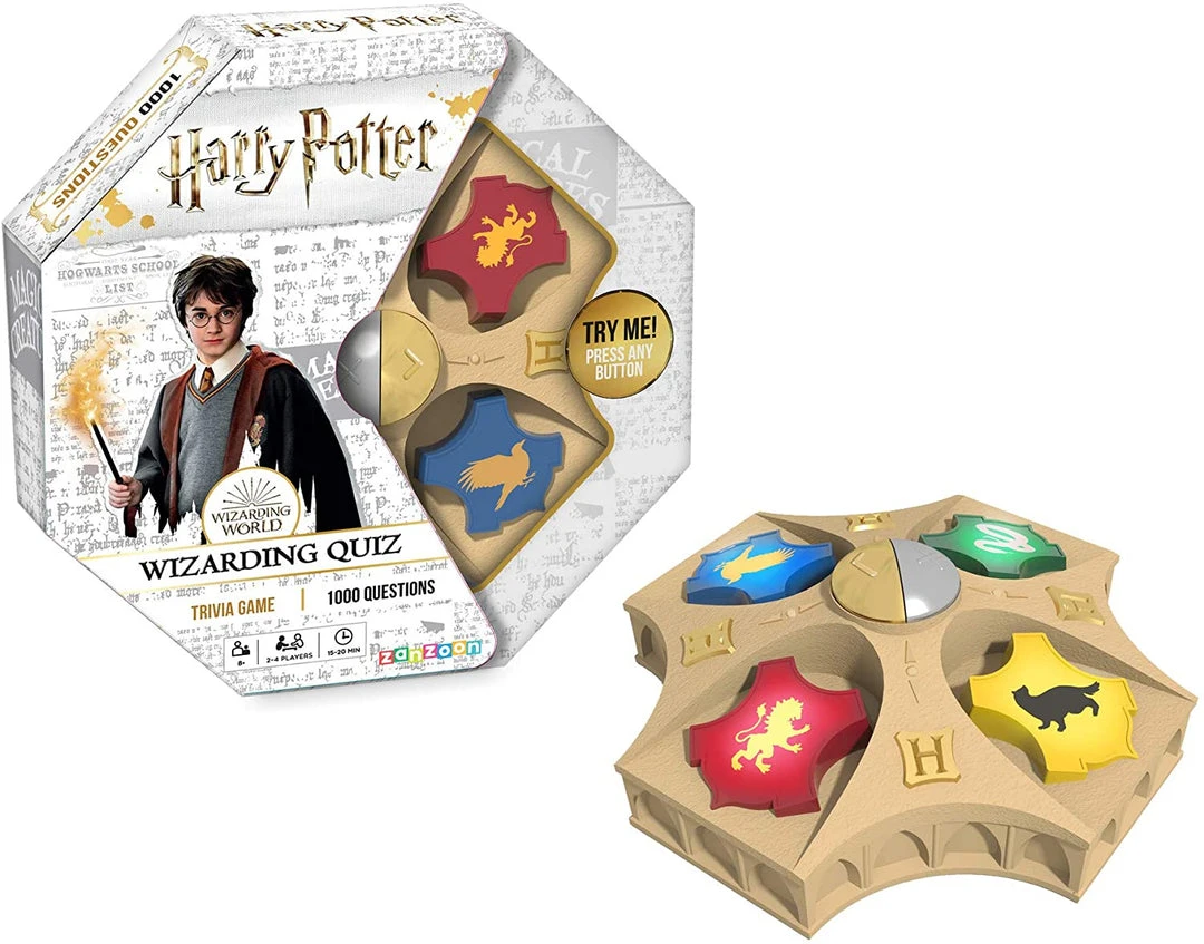 TOMY Games Board Games Harry Potter Wizarding Quiz 1 TOMY Games Board Games Harry Potter Wizarding Quiz