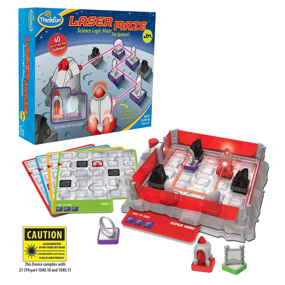 ThinkFun Board Games Laser Maze Junior 1 ThinkFun Board Games Laser Maze Junior