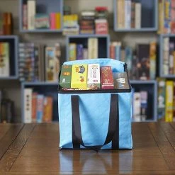 BoardGameTables.com Lightweight Board Game Bag - Light Blue Board Game Bags
